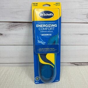 Dr. Scholls Energizing Comfort Everyday Insoles Mens Size 8-14 New‎